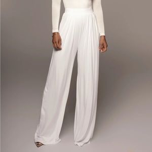 JLuxLabel Ivory pants